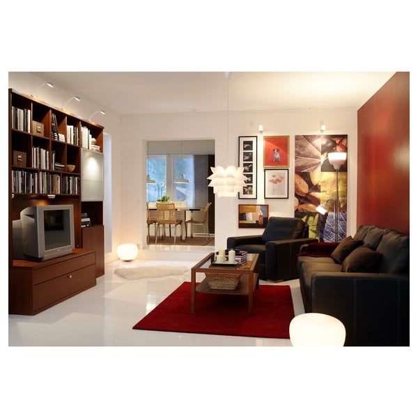 KNAPPA Pendant lamp, white, 46 cm