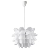 KNAPPA Pendant lamp, white, 46 cm