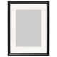 Option: KNOPPÄNG Frame, black, 30x40 cm