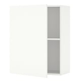 KNOXHULT Wall cabinet with door, white, 60x75 cm