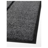 KÖGE Door mat, grey/black, 82x200 cm