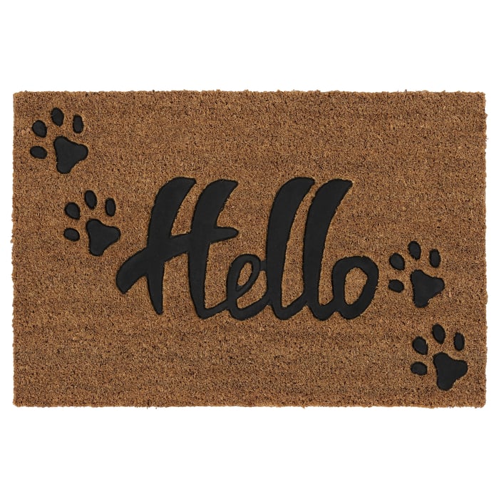 KÖLKÄR door mat, black, 40x60 cm IKEA