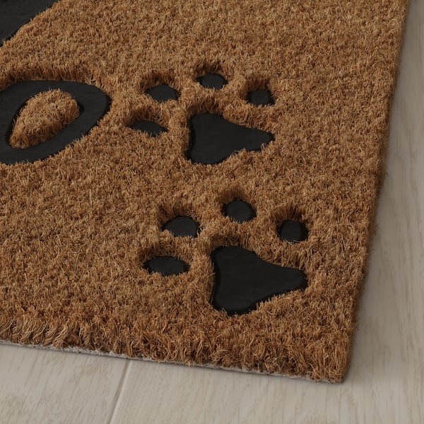 KÖLKÄR door mat, black, 40x60 cm IKEA