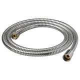 KOLSJÖN Shower hose, chrome-plated