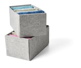 KOMPLEMENT Box, light grey, 15x27x12 cm