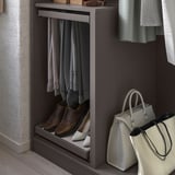 KOMPLEMENT Divider for frames, dark grey, 75-100x58 cm