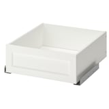 KOMPLEMENT Drawer with framed front, white, 50x58 cm
