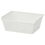 KOMPLEMENT Mesh basket, white, 50x35 cm