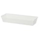 KOMPLEMENT Mesh basket, white, 100x35 cm