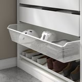 KOMPLEMENT Mesh basket, white, 100x35 cm