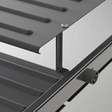 KOMPLEMENT Pull-out shoe shelf, dark grey, 75x58 cm