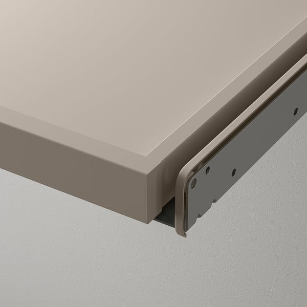 KOMPLEMENT Pull-out tray, grey-beige, 100x58 cm
