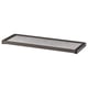 KOMPLEMENT Pull-out tray with drawer mat, dark grey/light grey, 100x35 cm