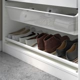 KOMPLEMENT Shoe shelf, white, 100x35 cm