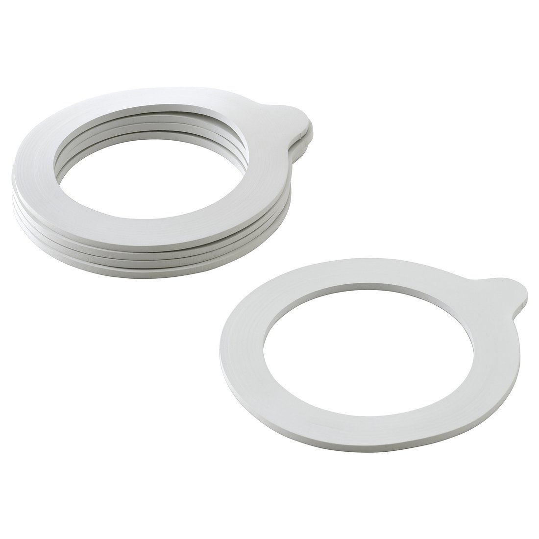 KORKEN Rubber gasket, white IKEA