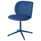 KRYLBO Swivel chair, Tonerud blue