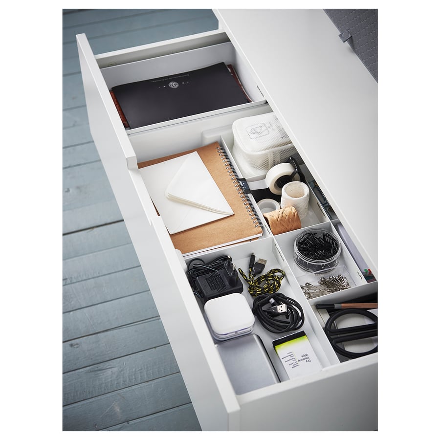 KUGGIS Insert with 8 compartments, white IKEA