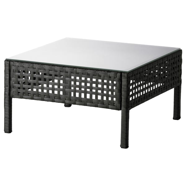 Kungsholmen Coffee Table Outdoor Black Brown Ikea