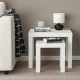 LACK Nest of tables, set of 2, white