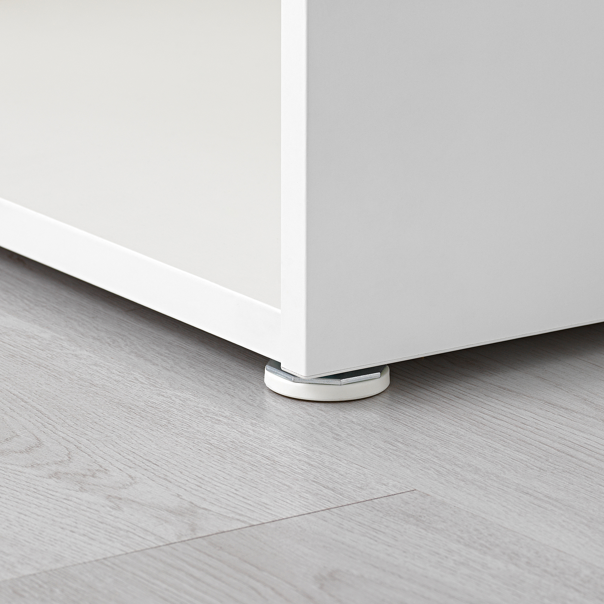 LÄTTHET Leg, adjustable, white