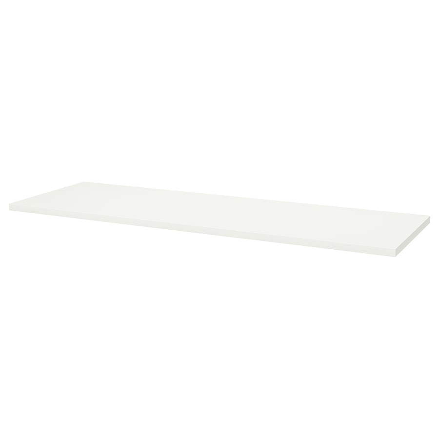 LAGKAPTEN table top, white, 200x60 cm IKEA