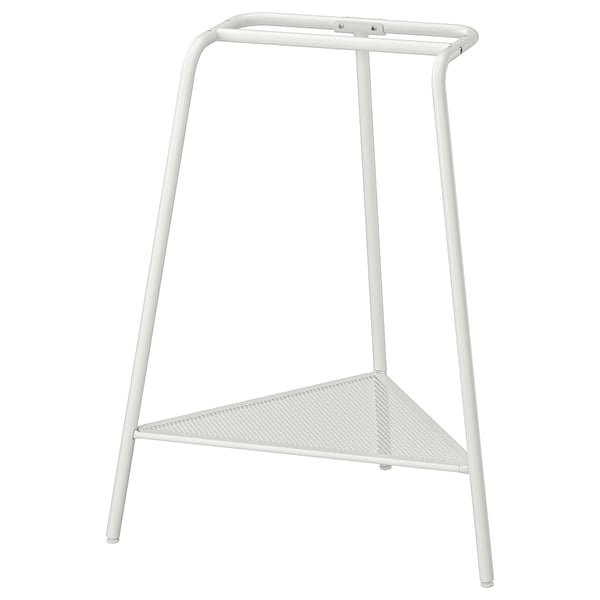 LAGKAPTEN / TILLSLAG Desk, white anthracite/white, 140x60 cm
