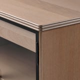 LANESUND Sideboard, grey-brown, 161x47x81 cm