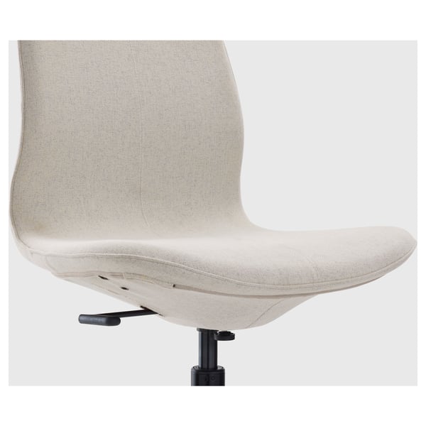 LÅNGFJÄLL Conference chair, Gunnared beige/black