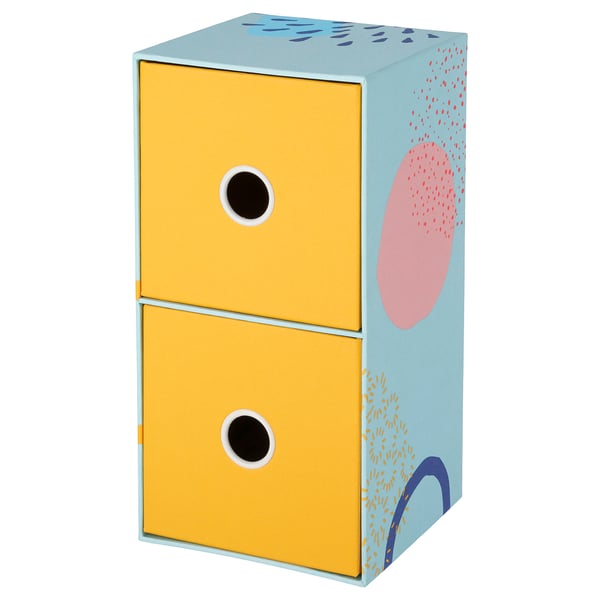 Lankmoj Mini Chest With 2 Drawers Multicolour Ikea