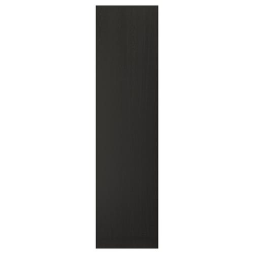 Black wood panel
