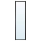LILJETRÄD Mirror, black, 30x115 cm