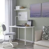 LINNMON / ADILS Table, white, 100x60 cm