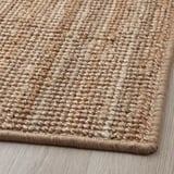 LOHALS Door mat, indoor, natural, 60x90 cm