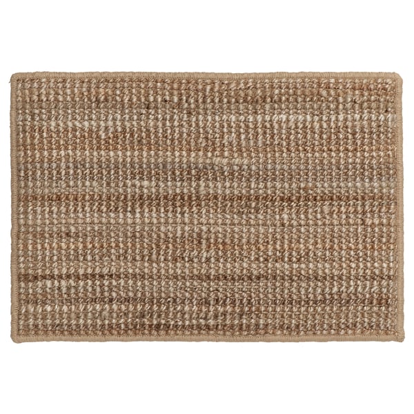 LOHALS Door mat, indoor, natural, 60x90 cm
