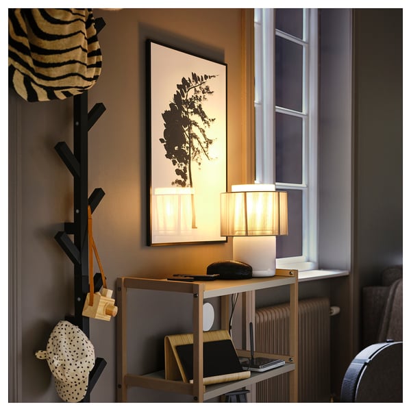 LOMVIKEN Frame, black, 61x91 cm