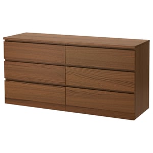 Malm Chest Of 6 Drawers White Ikea