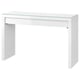 Option: MALM Dressing table, white high-gloss, 120x41 cm