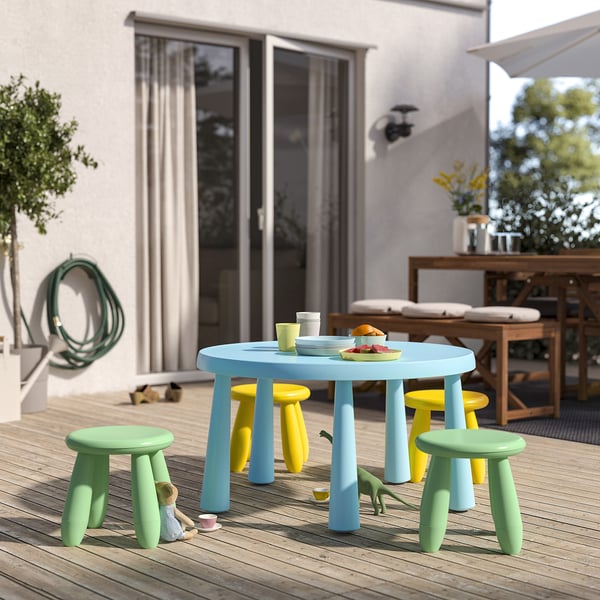 MAMMUT Children's stool, in/outdoor/light green