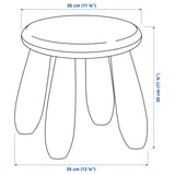 MAMMUT Children's stool, in/outdoor/yellow