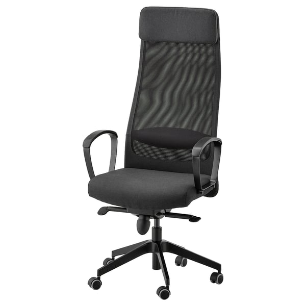 MARKUS Office chair, Vissle dark grey, Medium