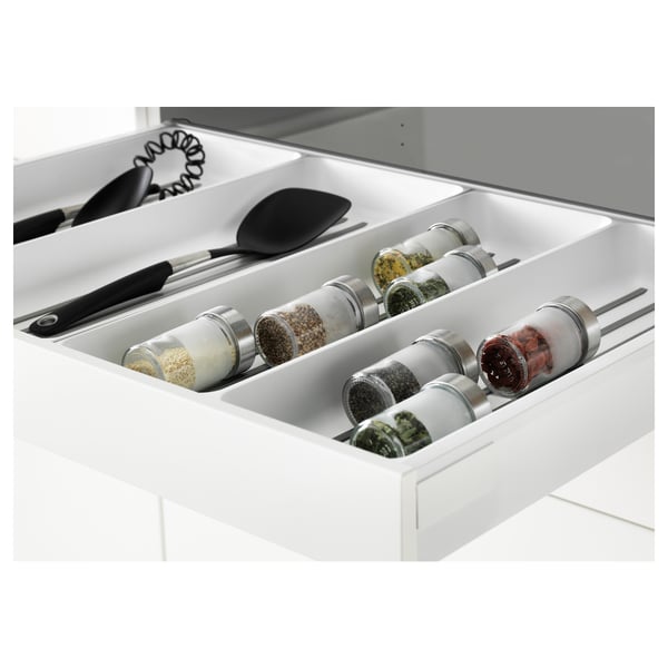 MAXIMERA Drawer, low, white, 80x60 cm