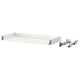 Option: MAXIMERA Drawer, low, white, 80x37 cm