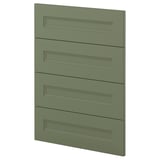 METOD 4 fronts for dishwasher, Axstad grey-green, 60 cm