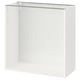 METOD Base cabinet frame, white, 80x37x80 cm