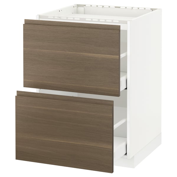 Metod Maximera Base Cab F Hob 2 Fronts 2 Drawers White