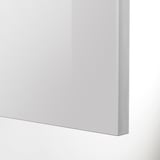 METOD / MAXIMERA Base cab f hob/2 fronts/3 drawers, white/Ringhult light grey, 60x60 cm