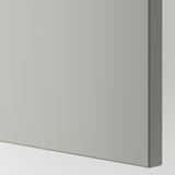 METOD / MAXIMERA Base cab f hob/int extractor w drw, white/Havstorp light grey, 80x60 cm