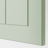 METOD / MAXIMERA Base cab f hob/int extractor w drw, white/Stensund light green, 80x60 cm