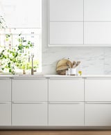 METOD / MAXIMERA Base cab with 2 fronts/3 drawers, white/Veddinge white, 60x37 cm