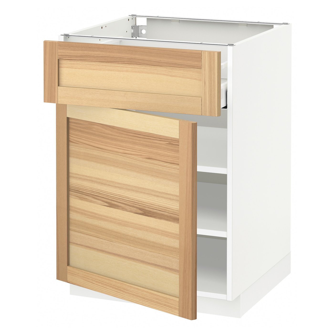 Metod Maximera Base Cabinet With Drawer Door White Torhamn
